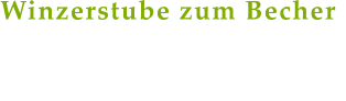 Winzerstube zum Becher